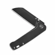 QSP Knives Penguin Liner Lock 130-O Knife Black 154CM & Black Titanium