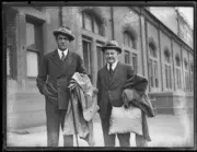 Rear Admiral William Napier and Rear Admiral Sydenham, NSW, 1920s Old Photo