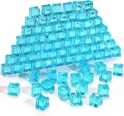 190 Pcs Glow in The Dark Rocks 2.2 Lb/ 1 kg Cube Shaped blue