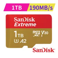 在飛比找蝦皮商城優惠-SanDisk Extreme microSDXC 1TB 