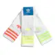 Adidas Solid Crew Sock 紅白綠 三葉草 中筒襪 3雙入 FM0625