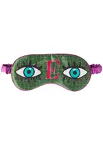 Jessica Russell Flint E Is For Eye Silk eye Mask - Grey ONE SIZE
