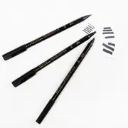 Calligraphy Chisel Tip Markers 3/Pkg-Black