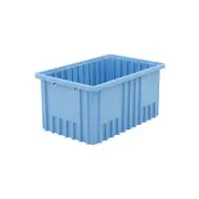 Metro TB92080BAS Static Dissipative Polypropylene Tote, Blue, 16.5" x 10.875" x