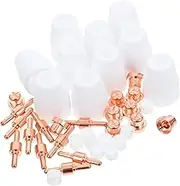 Plasma Cutting Consumables Nozzles Kit Lg40 Extend Head Replacements Air Plasma Cutting Torch