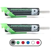 PERFORMANCE PIN The Original Drop Set Pins for Gym | One More Rep with Weight Stack Pins | Instant Transition to Lower Weights for More Reps | Proudly Made in America | 5/16" Pin | Black