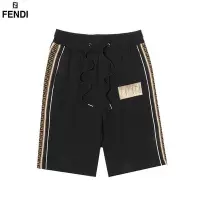 在飛比找Yahoo!奇摩拍賣優惠-現貨#FEN'D 芬迪 織帶款 刺繡標 休閒短袖 運動褲 潮