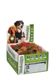 Whimzees Hedgehog Dental Care Dog Treat Bulk Box Extra Large 16 Pack
