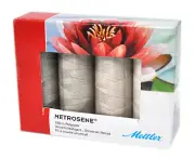 Mettler Metrosene 4 Spool Thread Set Beige