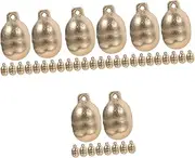 Abaodam 4sets Pet Collar Bells Decorative Collar Bells for Dog Cat Multi-function Pet Accessories 10pcs*4
