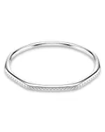 Swarovski Dextera Pave Crystal Geometric Bangle Bracelet