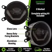 For Suzuki SX4 S-Cross 2013-> Front LED DRL & Fog Lights Lamps Bright Upgrade