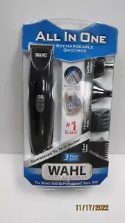 WAHL 9685-200 ALL IN ONE RECHARGEABLE GROOMER TRIMMER NEW
