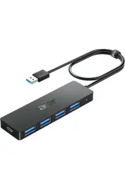 Acer USB Hub 4 Ports, Multiple USB 3.0 Hub, USBA Splitter for Laptop with Type C