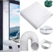 Outus Window Kit for Portable Air Conditioner 10 x 40-64 Inch Adjustable Length
