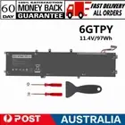 97WH 6GTPY Battery for Dell XPS 15 9560 9570 7590 P56F Precision 5520 5530 4GVGH