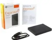 SEAGATE expansion 4TB USB 3 Portable Hard DISK 2.5" External PC MAC BLACK
