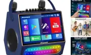 PRONEXT Karaoke Machine with Lyrics Display Screen for Adults, Bluetooth