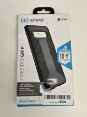 Speck Presidio GRIP Phone Case for Samsung Galaxy Note8 | Charcoal Gray - New