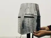 Medieval Knight Helmet | Templar Christmas Roleplay /Cosplay Crusader Armor