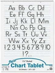 PACON CORPORATION CHART TABLET 24X32 1-1/2 IN RULED (Set of 3)