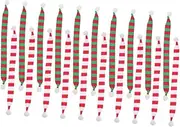 HAKIDZEL Unique Mini Scarf Set 20pcs Knitted Christmas Accessories for Dolls Plush