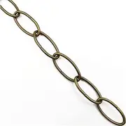 Rocky Mountain Goods 36” Extender Chain for Hanging Plants - Brass Rust Proof - Heavy Duty Single Chain Can Hold up to 10 Pounds - Can Remove Links for Varying Lengths