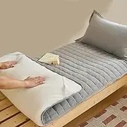 Futon Floor Mattress & Mattress Topper Folding Floor Mattress Japanese Tatami Double Single Skin-Friendly for Home Dormitories(A,90x200cm(3.35kg))