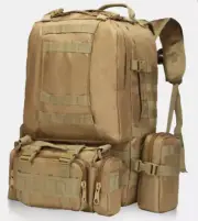 Tactical Backpack Survival Army Rucksack Assault Pack Military 50/60L Bag