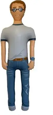 MAN AKIN: INFLATABLE JOHN TALKING HUSBAND BOYFRIEND HEN (LIKE A GUY, BUT EASIER)