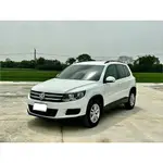 2015 VW TIGUAN 1.4 白#強力過件99% #可全額貸 #超額貸 #車換車結清