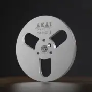 1 PCS NEW 7 Inch Silver Aluminum AKAI Take Up Reel Empty For 1/4" Tape Recorders