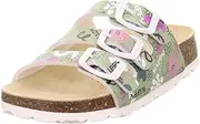 [Superfit] Boy's Girl's Fussbettpantoffel Sandal Child, Light Green Multicoloured 7500, 7.5 UK Child Wide