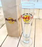 Hard Rock Cafe Honolulu 'Save The Planet' Tall Beer Glass BNWOB