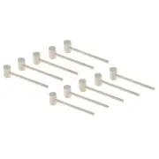 10x Mini Wooden Hammer Mallet Pounding Beating Gavel Toys