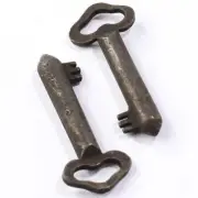 Bulk Buy of20 Rustic Metal Decorative Skeleton Keys For Favors, Crafting