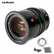 7artisans 35mm F1.4 Portrait Lens for Leica M LM M6 M-P M9 M10 Camera w/ Adapter