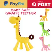 Baby Giraffe teether Food Grade Silicone BPA Free Cute & Colourful