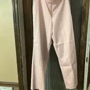 Alfred Dunner Pink Elastic Waist Pockets Pull On Pants Women's Small