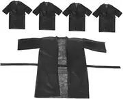 PACKOVE 5pcs Disposable Spa Towels Soft Nonwoven Bathrobe Wraps for Salon Sauna Use Durable Comfortable Shower Wraps for Men Women for Professional Services