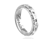 Clogau 18ct White & Rose Gold Tree of Life Wedding Ring Size N £760 off New Rare