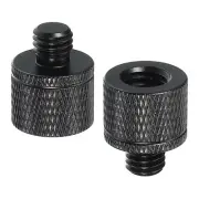 2 Pcs Tripod Screw Adapter 3/8" Female to M8 Male Tripod Nuts Camera Mount Screw