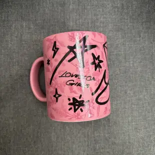 Starbucks 星巴克 black pink Bp聯名 冷水杯 馬克杯 bling冷水杯 塑膠杯 隨行卡 貼紙