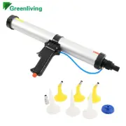 1x Pneumatic Sealant Gun Air Caulking Applicator Sausage Cartridge Cordless Tool