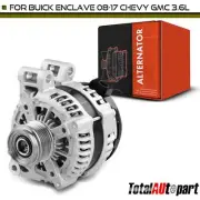Alternator for Buick Enclave Chevrolet Traverse GMC Acadia Saturn 170A 12V CW (for: Chevrolet)