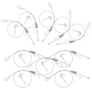 10 Pack Picture Frame Hanging Kit Adjustable Wire Hooks System