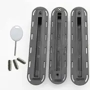 30pcs Tri Fins Box for Future Fins for Surfing SUP Screw Surfboard Surf Fins Plugs Set Black