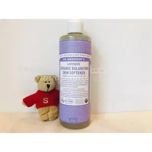 Dr. Bronner's 布朗博士 薰衣草蜂蜜清爽潤膚平衡水 475ml【Sunny Buy】