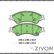 Disc Brake Pad Set - Ultra For FORD RANGER XL PLUS PX 3.2L 4D C/C P5AT 2014-2015