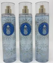FROSTED COCONUT SNOWBALL FINE FRAGRANCE MIST BATH & BODY WORKS SET OF 3